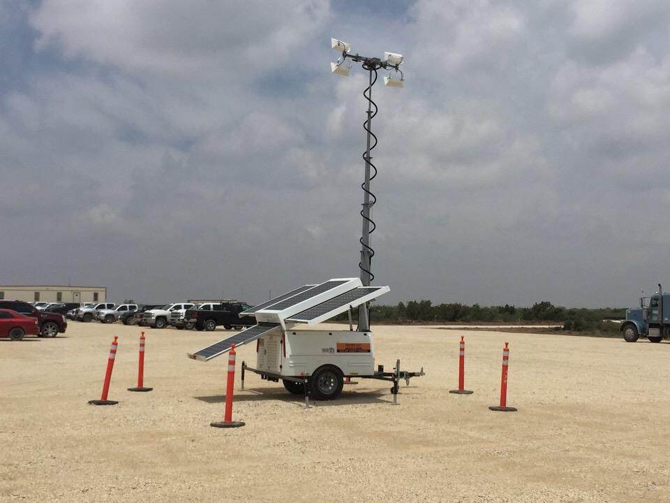 United States solar light tower