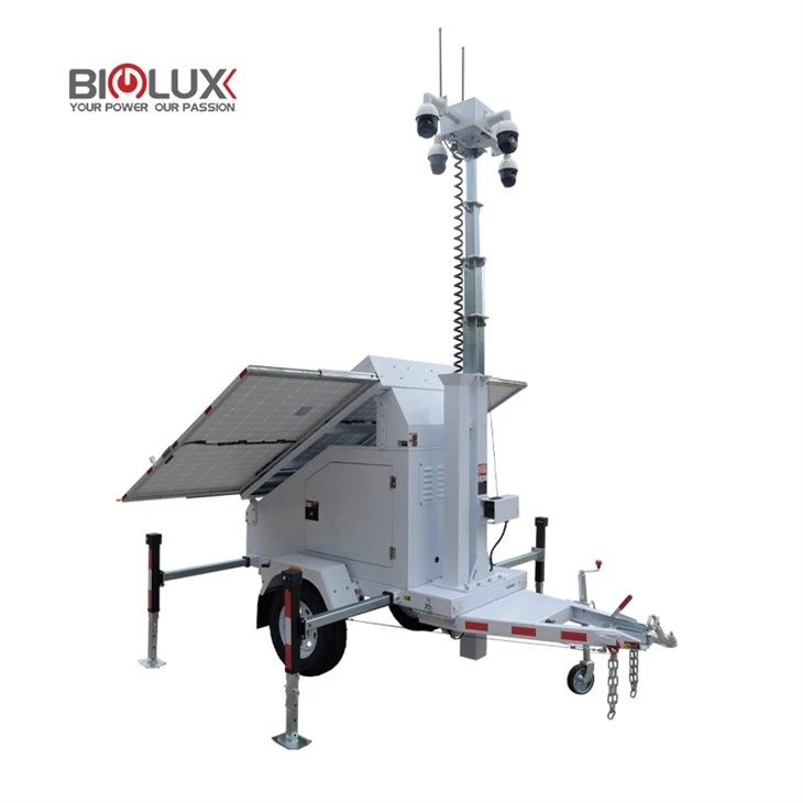Mobile Autonomous Solar Surveillance Tower