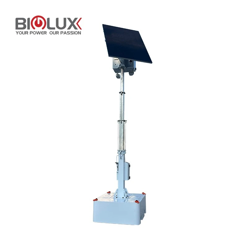 Rapid Deployment Solar Surveillance System