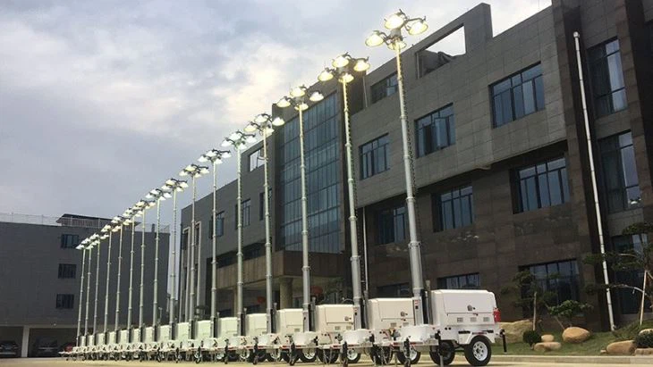 Mobile Diesel Lighting Tower